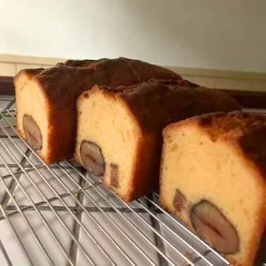 栗のパウンドケーキ