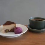 栗のバスクチーズケーキ