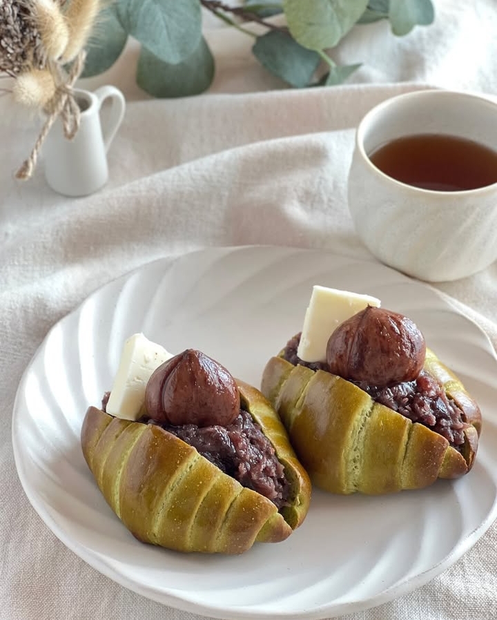 自然栗の栗あんバターサンド